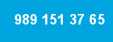 989 151 37 65